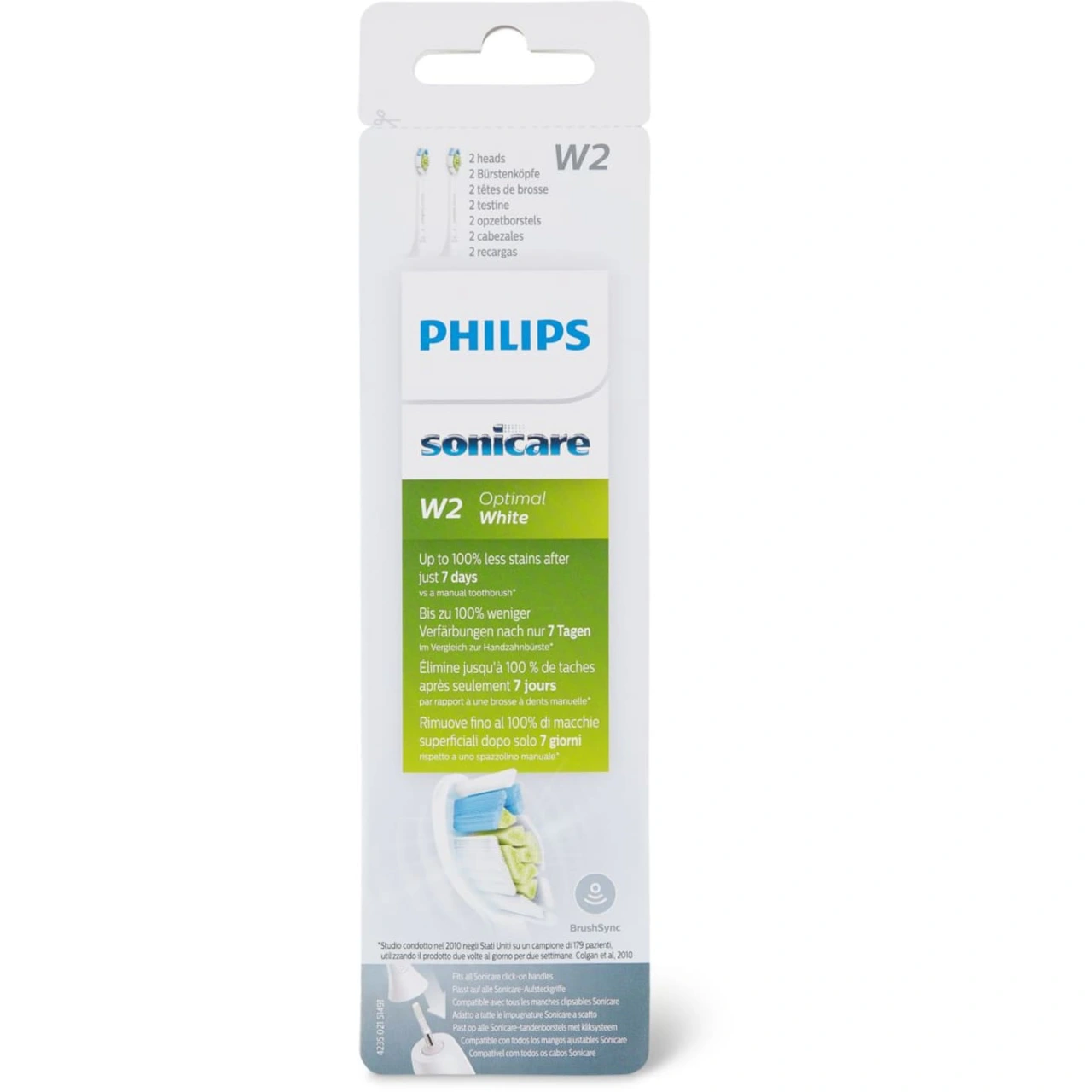 Philips Sonicare Tête de Brosse Optimal White - Philips Sonicare