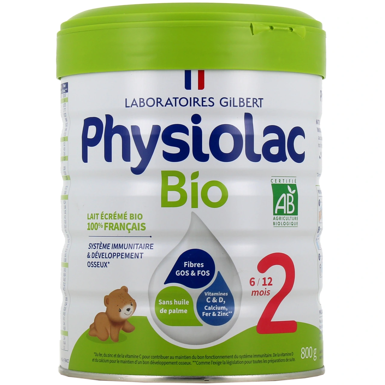 Physiolac Bio Lait 2eme âge - Physiolac