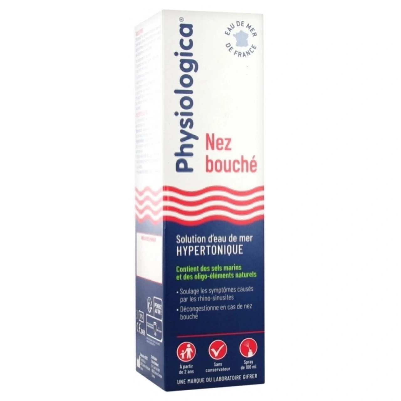 Physiologica Nez Bouché Solution d'Eau de Mer Hypertonique - Vue 5