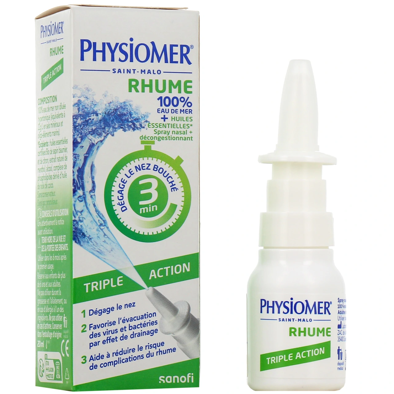Physiomer Rhume Triple Action - Physiomer