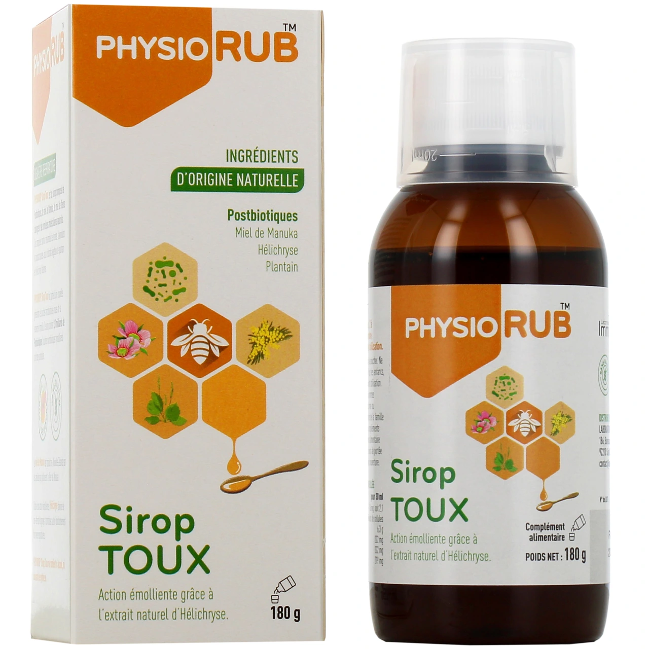 PhysioRub Sirop Toux - Immubio