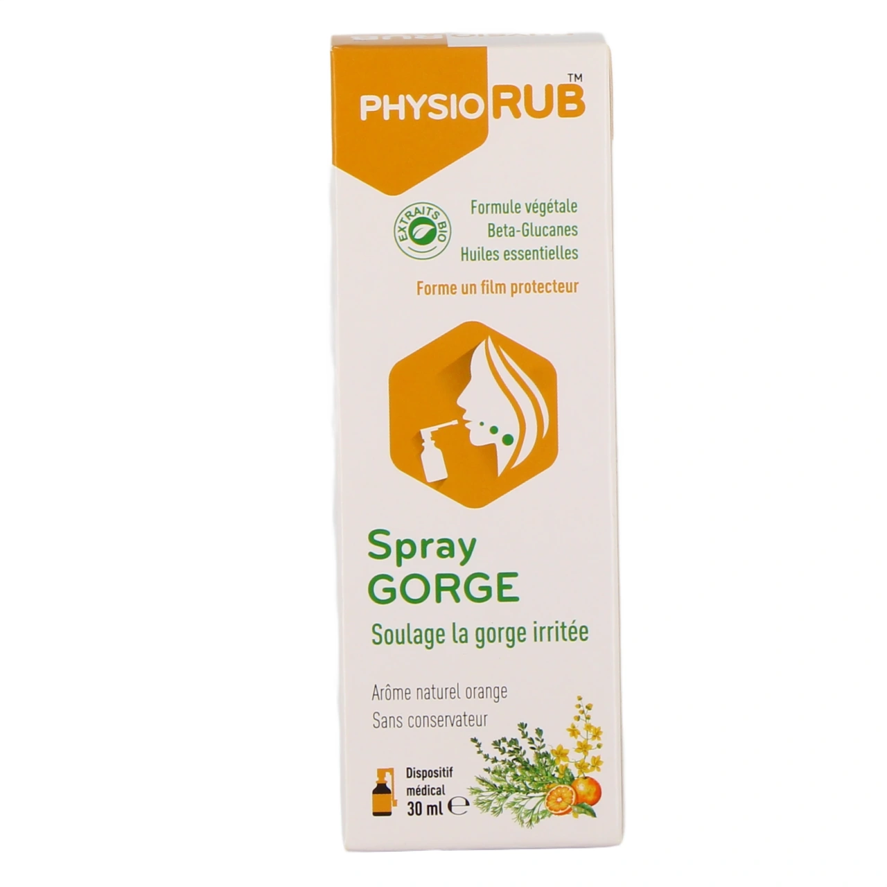 PhysioRub Spray Gorge - Vue 3
