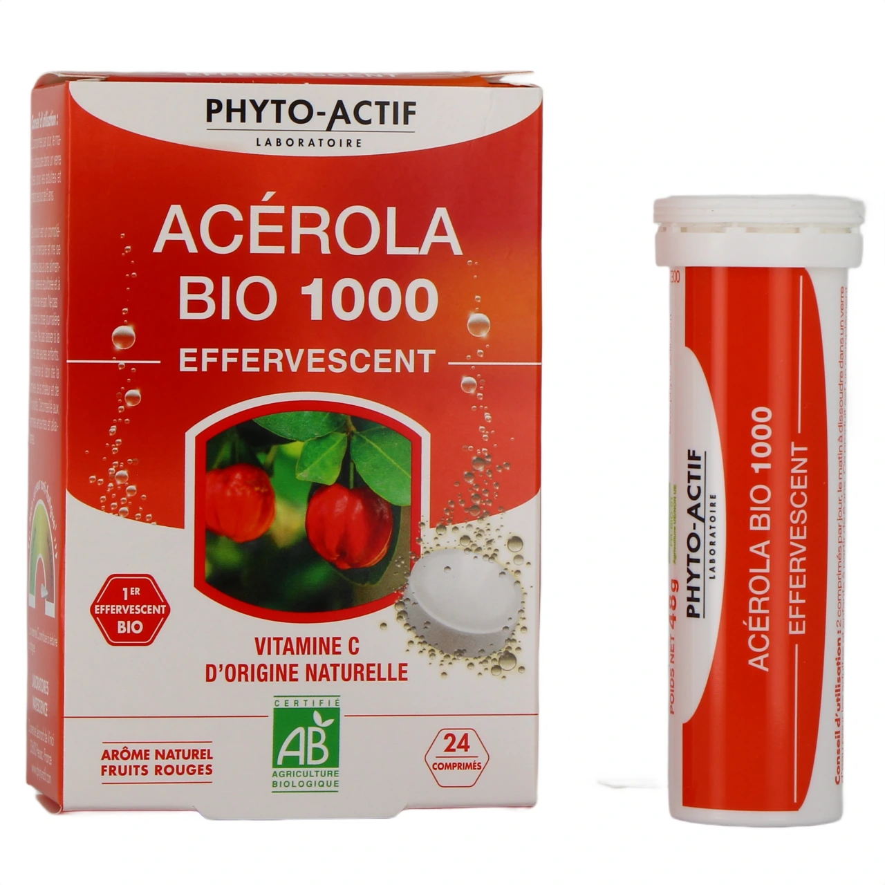 Phyto-Actif Acerola 1000 Bio - Phyto-Actif