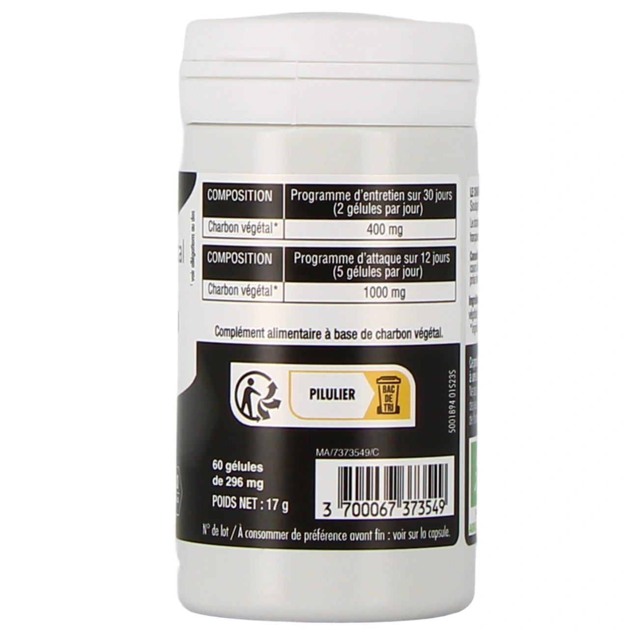 Phyto-Actif Charbon Végétal Activé - Vue 3