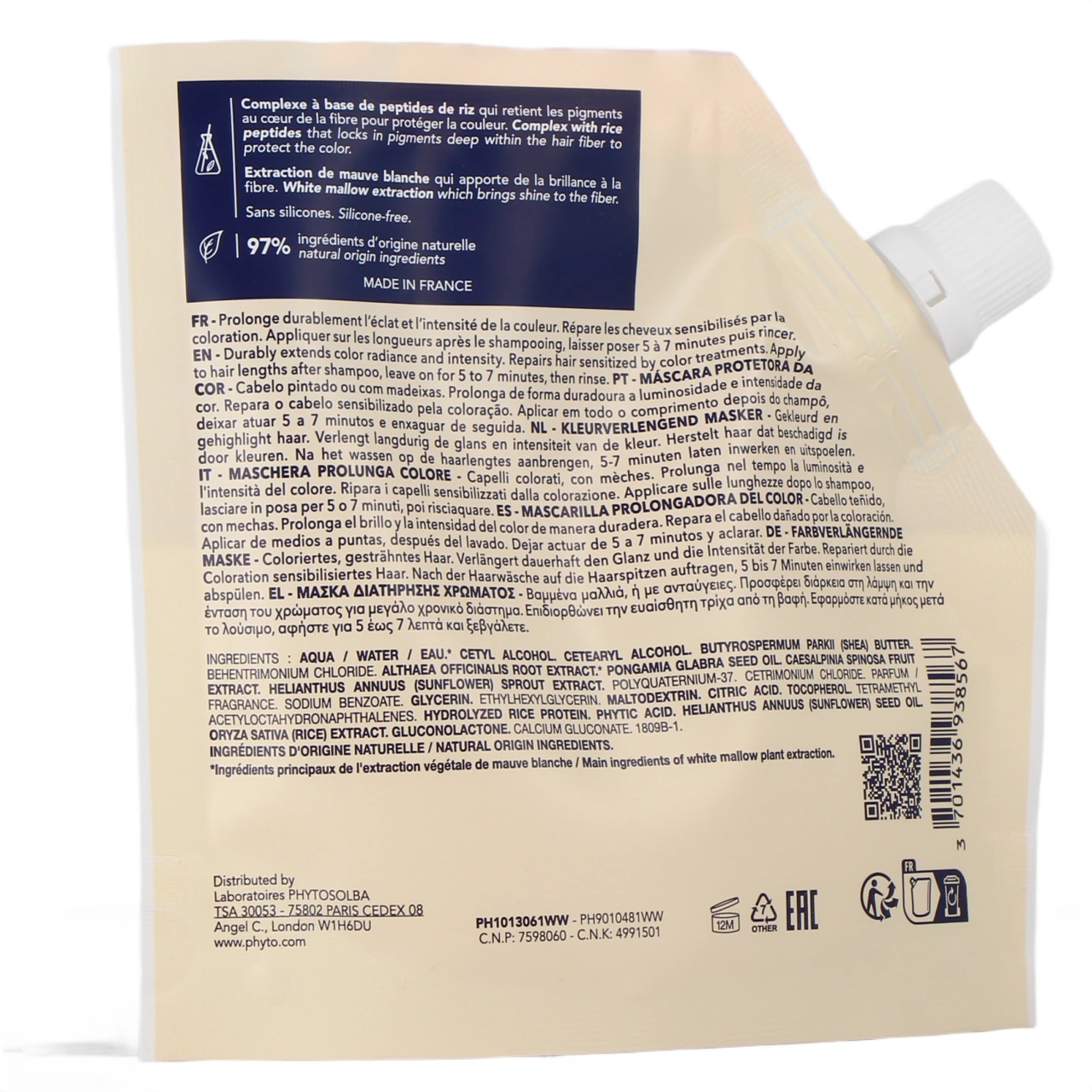 Phyto Color Masque Prolongateur de Couleur - Vue 3