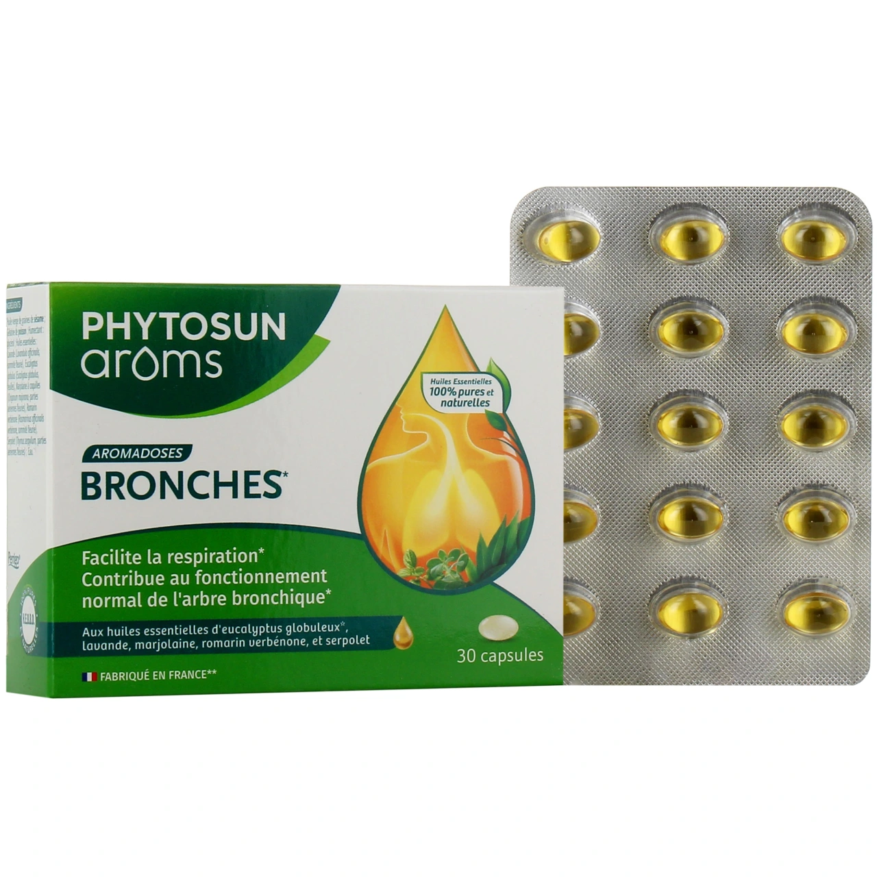 Phytosun Aroms Capsules Bronches - Phytosun Aroms