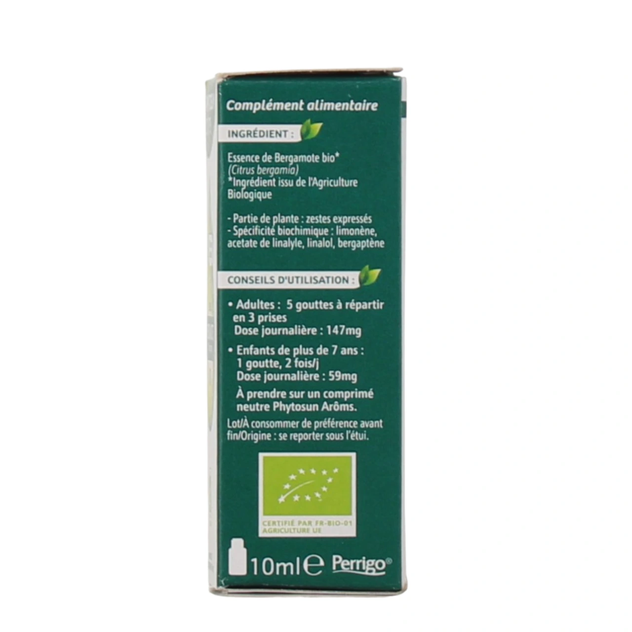 Phytosun Aroms Essence Bergamote - Vue 3