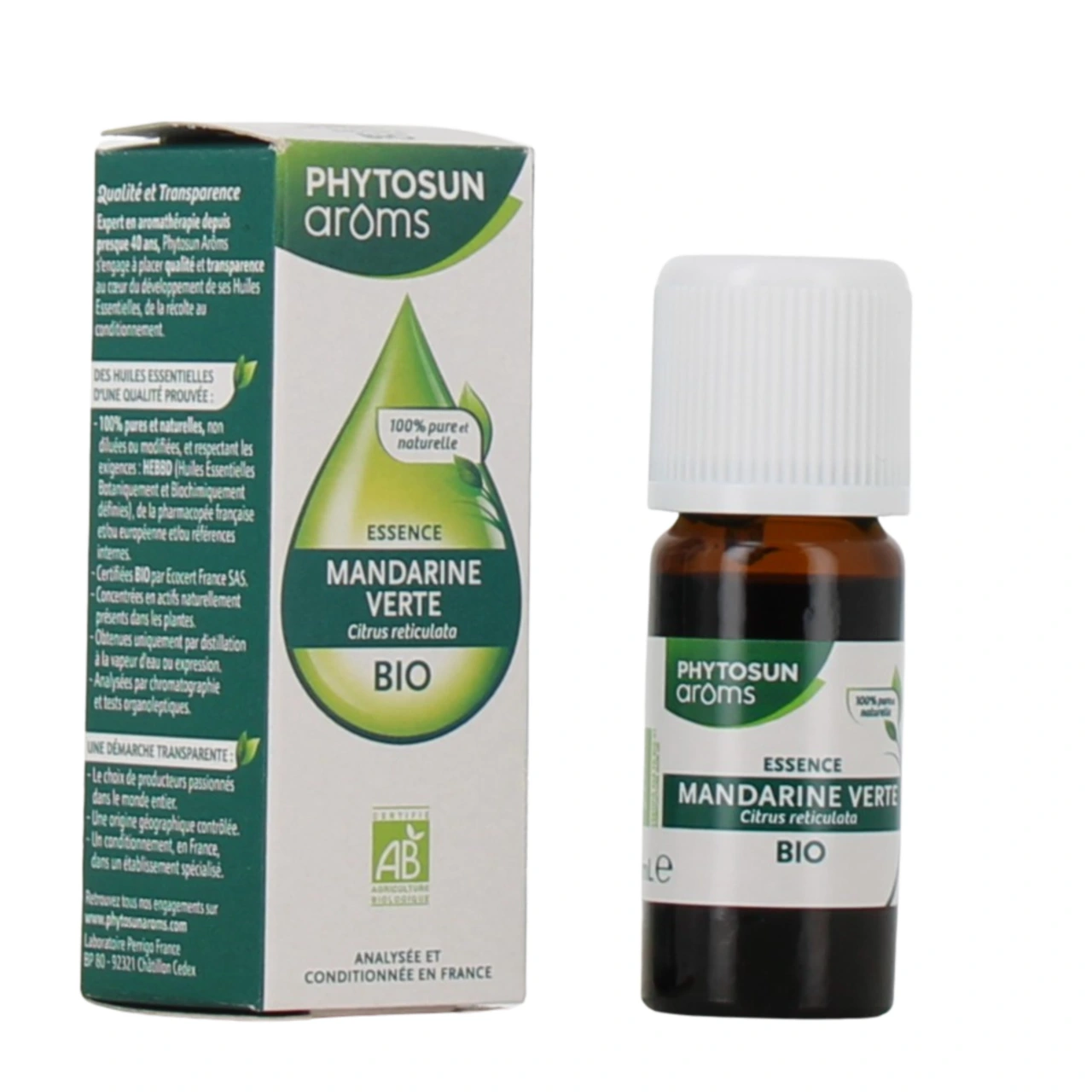 Phytosun Aroms Essence Mandarine Verte - Vue 4