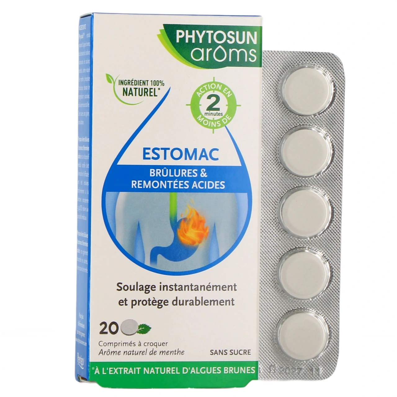Phytosun Aroms Estomac Brûlures & Remontées Acides - Vue 4
