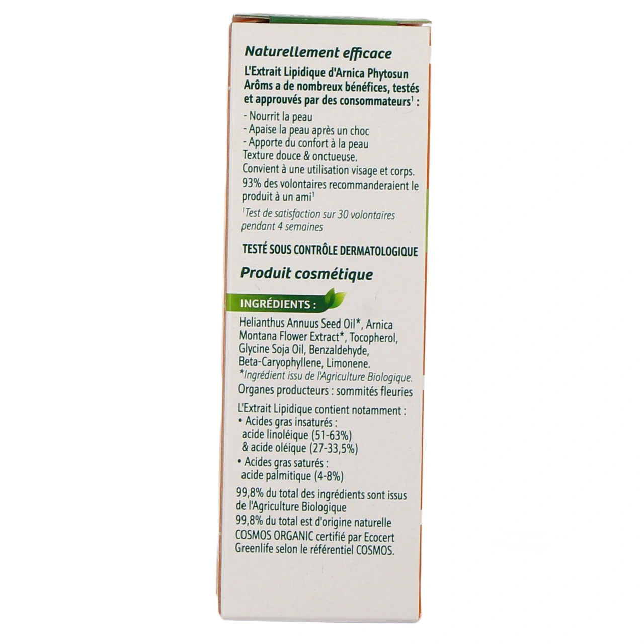 Phytosun Arôms Extrait Lipidique Arnica Bio - Vue 3