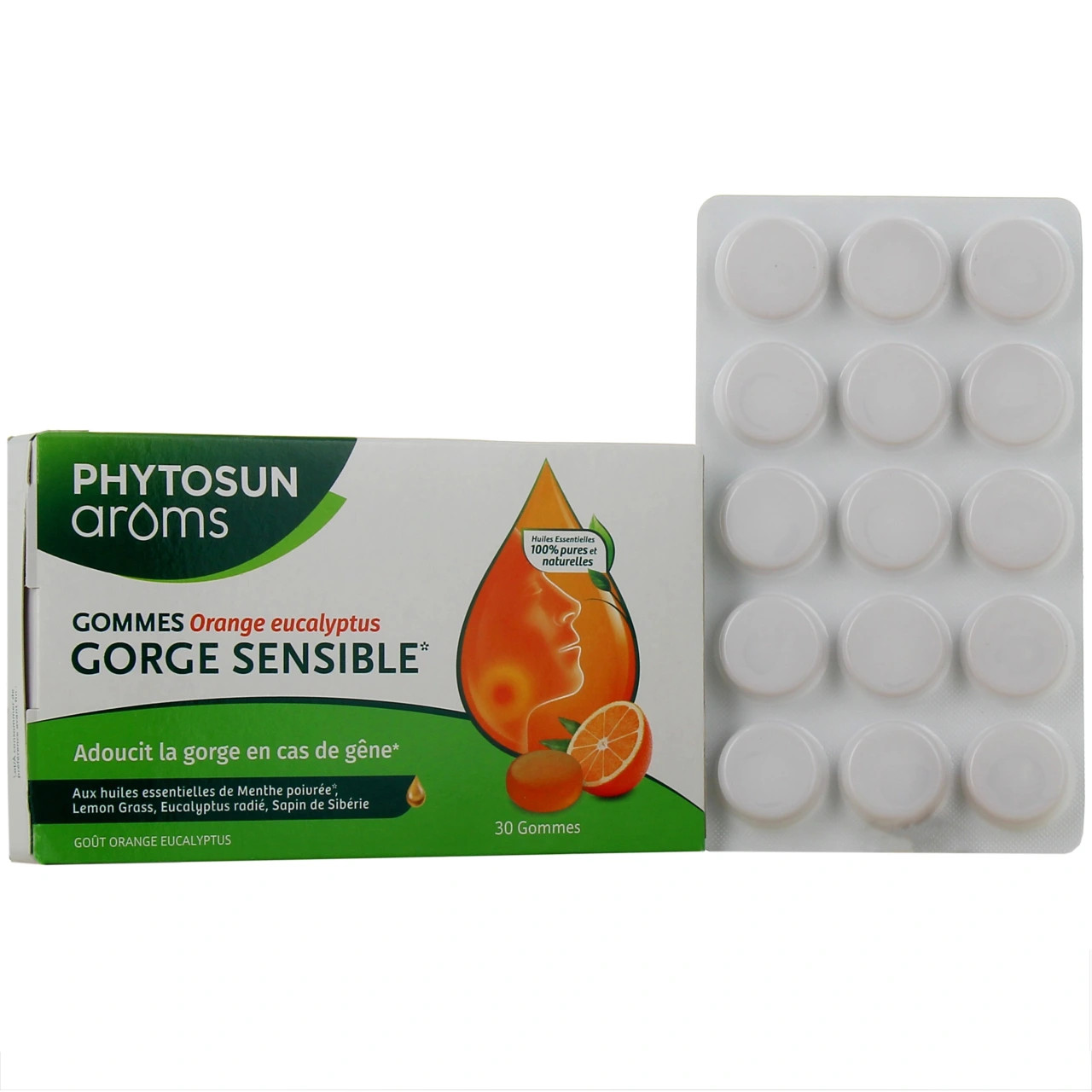 Phytosun Arôms Gommes Gorge Sensible - Phytosun Aroms