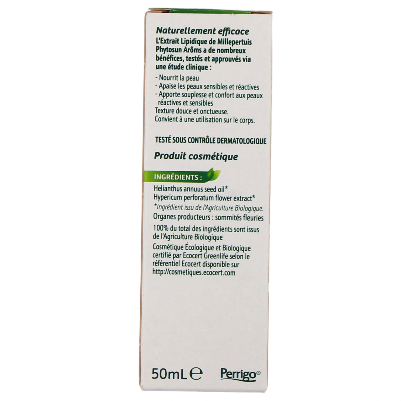 Phytosun Arôms Huile de Millepertuis Bio - Vue 3