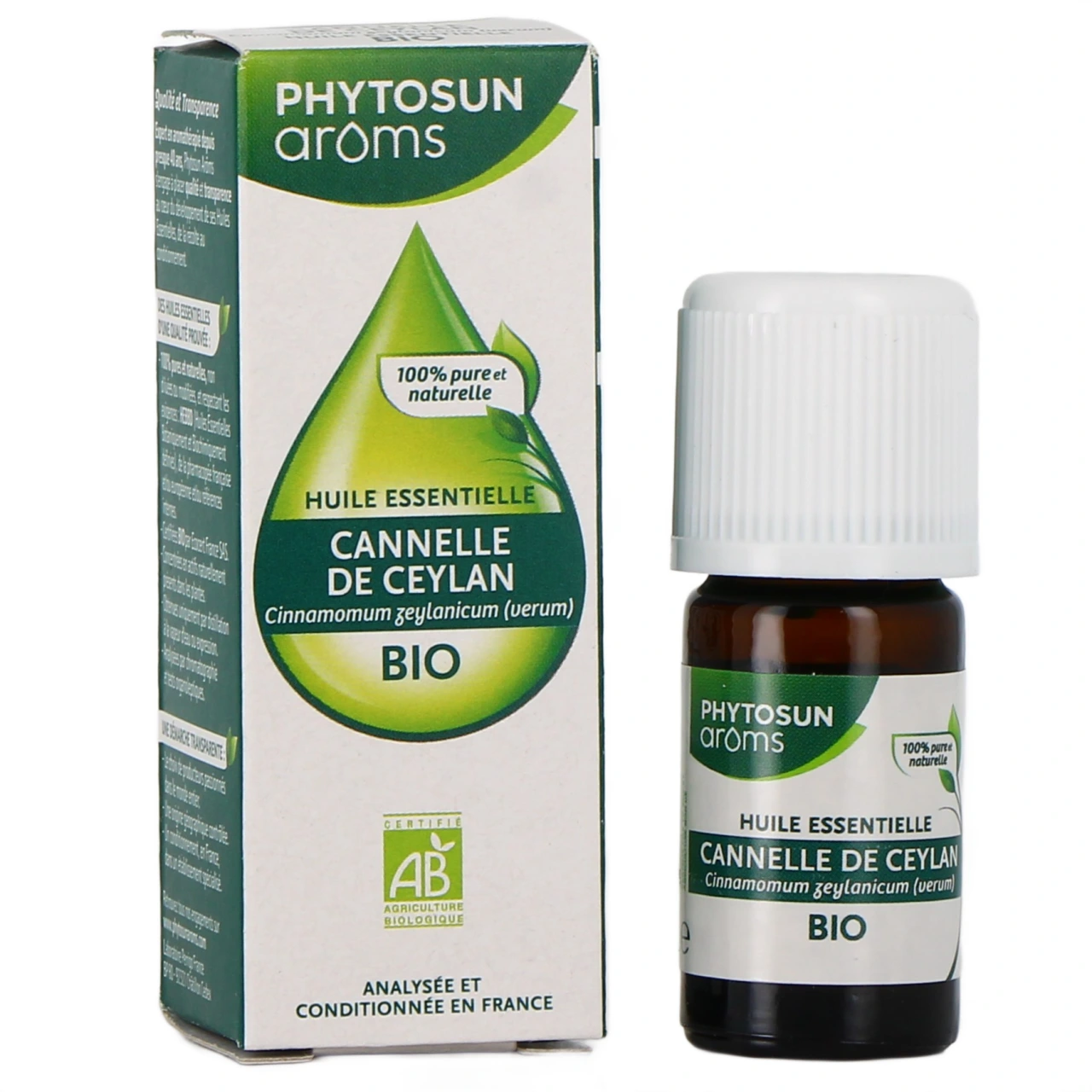 Phytosun Aroms Huile Essentielle Cannelle de Ceylan Bio - Phytosun Aroms