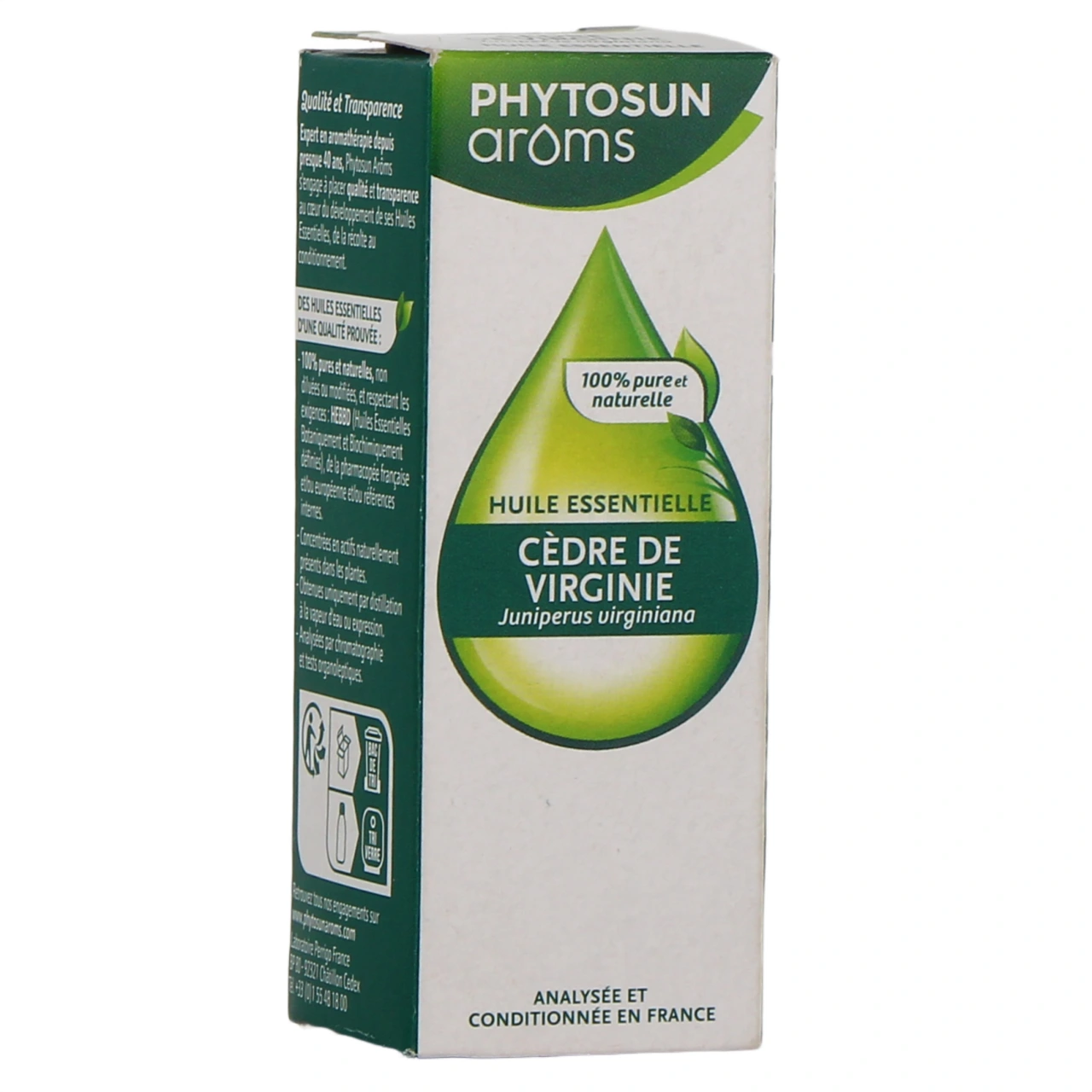 Phytosun Aroms Huile Essentielle Cèdre de Virginie - Phytosun Aroms