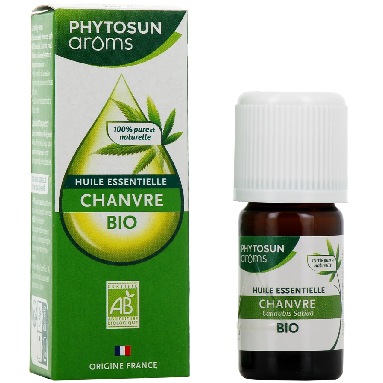 Phytosun Arôms Huile Essentielle de Chanvre Bio - Phytosun Aroms