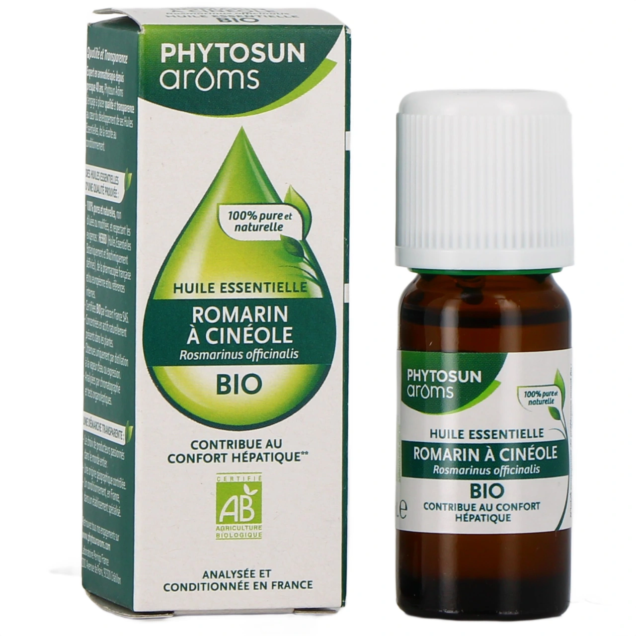 Phytosun Aroms Huile Essentielle de Romarin à Cinéole Bio - Phytosun Aroms