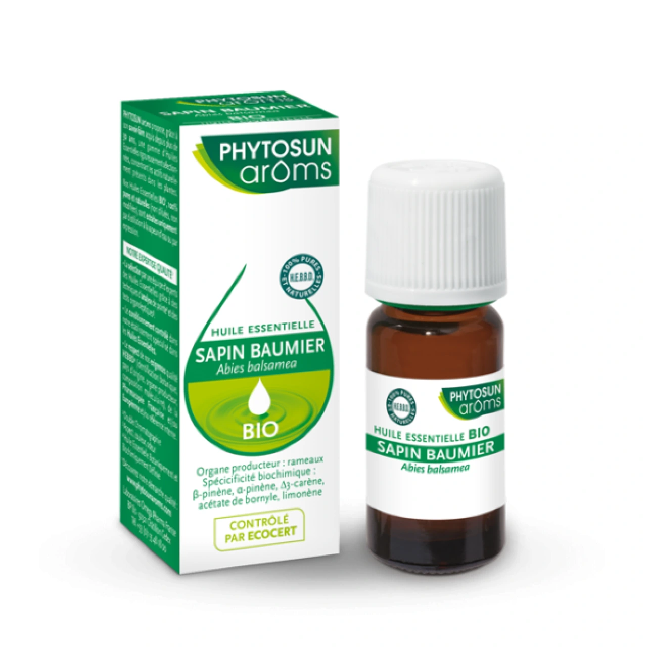 Phytosun Aroms Huile Essentielle de Sapin Baumier Bio - Phytosun Aroms