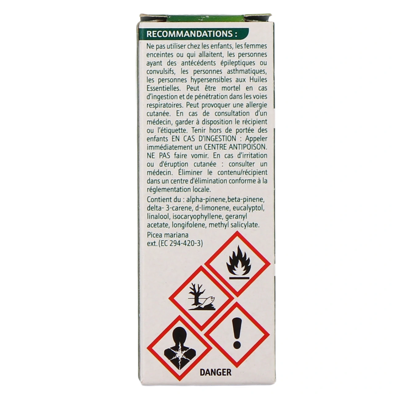 Phytosun Arôms Huile Essentielle Épinette Noire Bio - Vue 3
