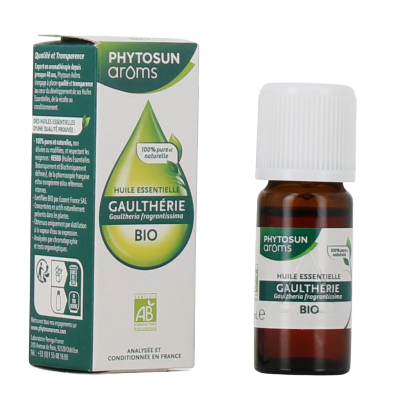 Phytosun Aroms huile essentielle gaultherie - Phytosun Aroms