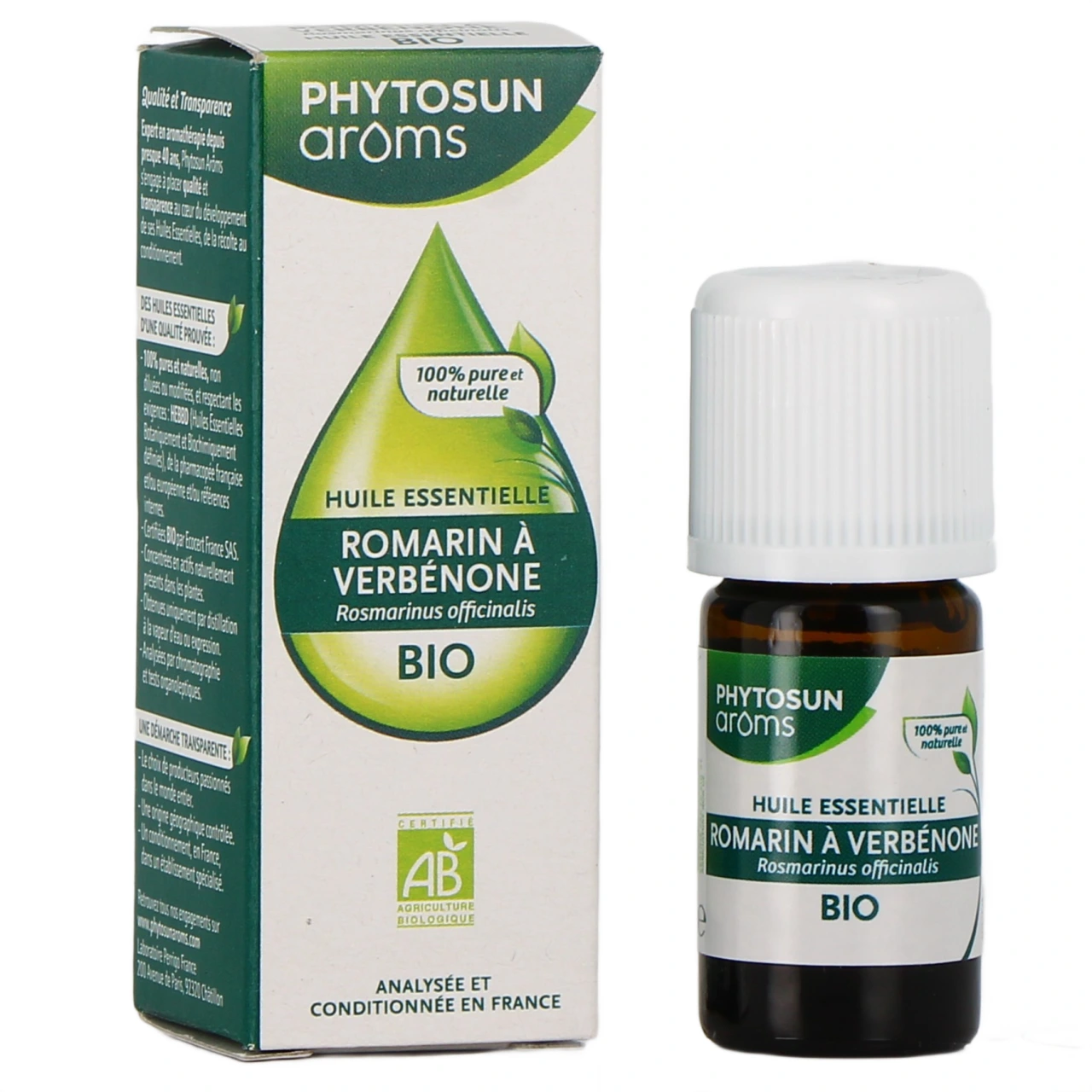 Phytosun Aroms Huile essentielle Romarin à Verbénone Bio - Phytosun Aroms