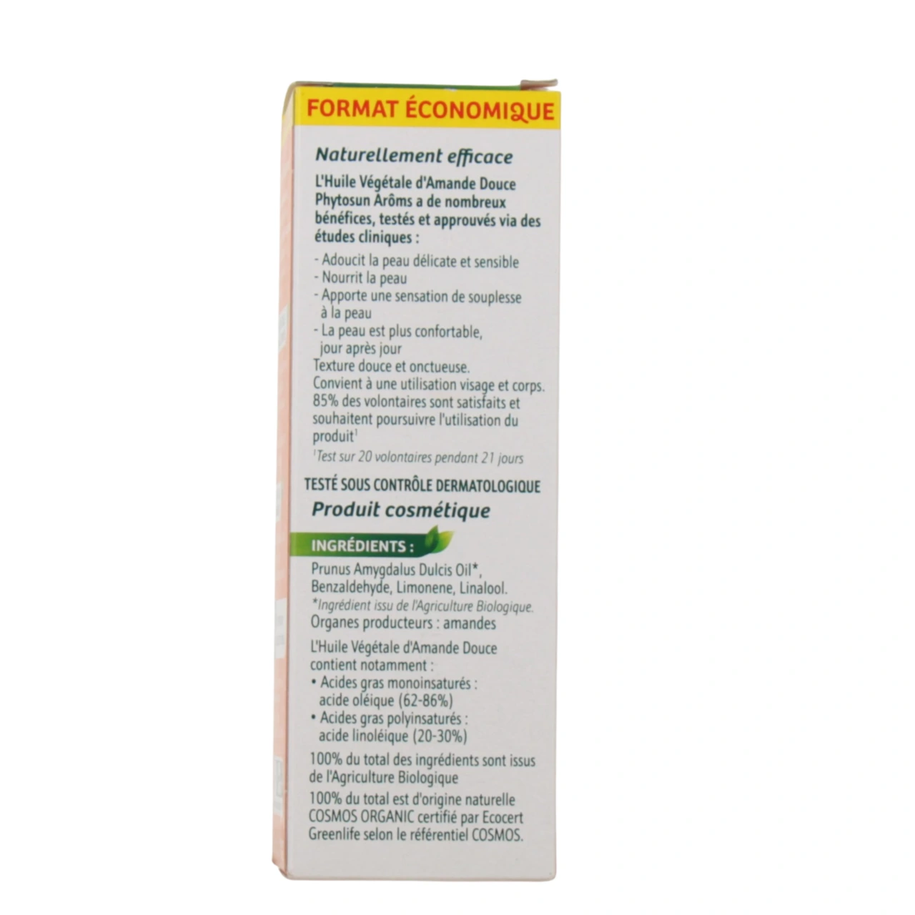 Phytosun Aroms Huile Végétale d'Amande Douce Bio - Vue 3
