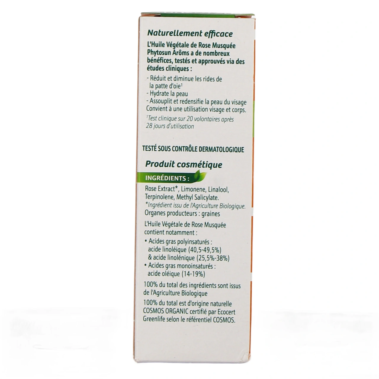 Phytosun Aroms Huile Végétale Rose Musquée Bio - Vue 3