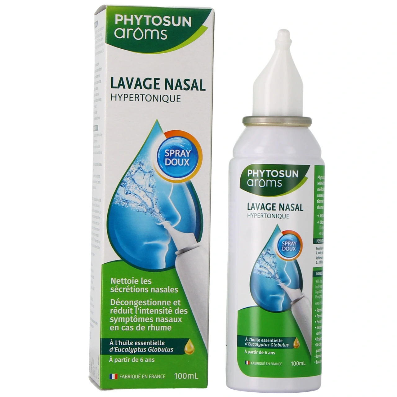 Phytosun Aroms Lavage Nasal Hypertonique Nez Bouché - Phytosun Aroms