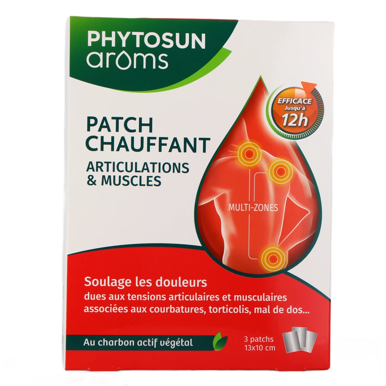 Phytosun Aroms Patch Chauffant Articulations et Muscles - Vue 2