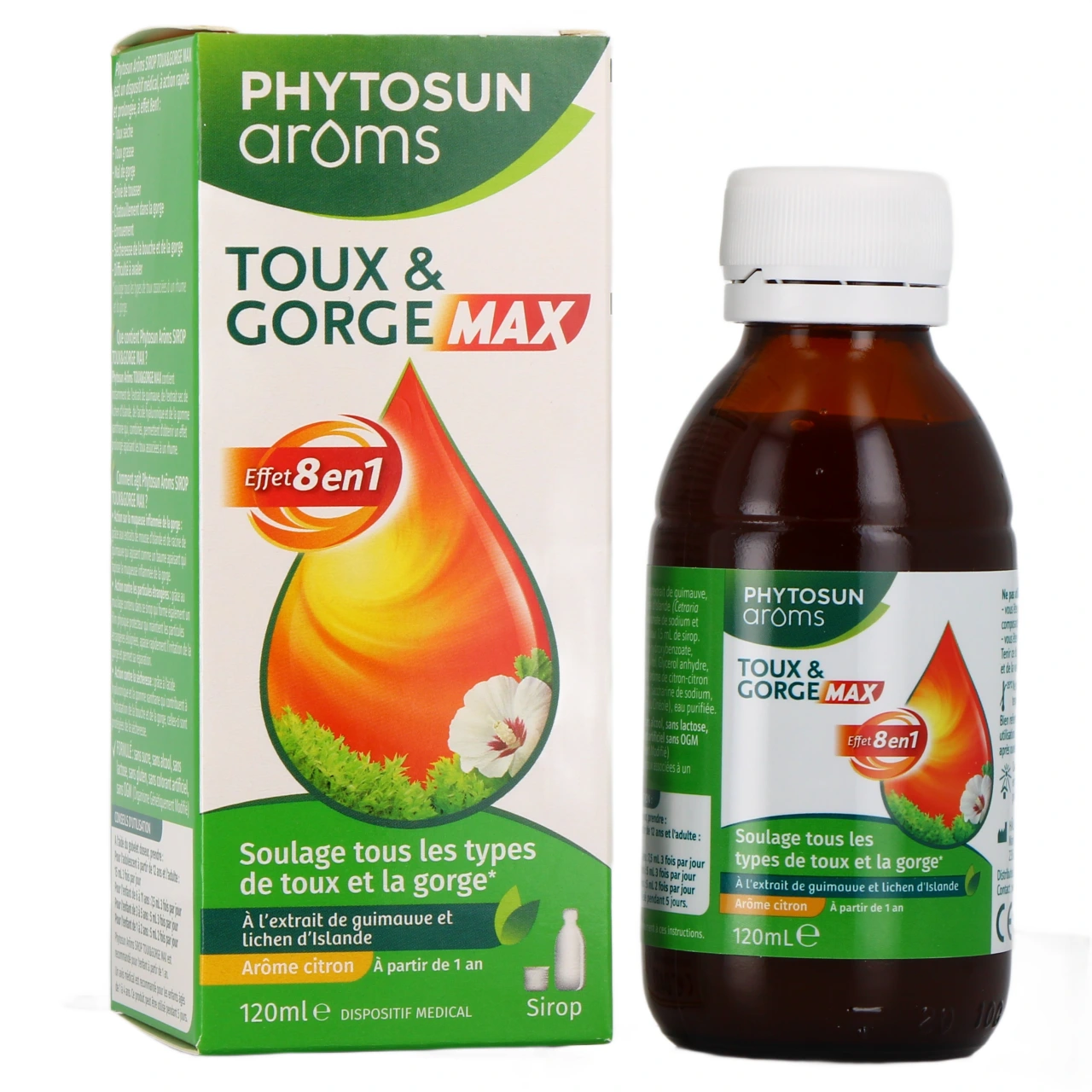 Phytosun Aroms Sirop Toux & Gorge Max - Phytosun Aroms