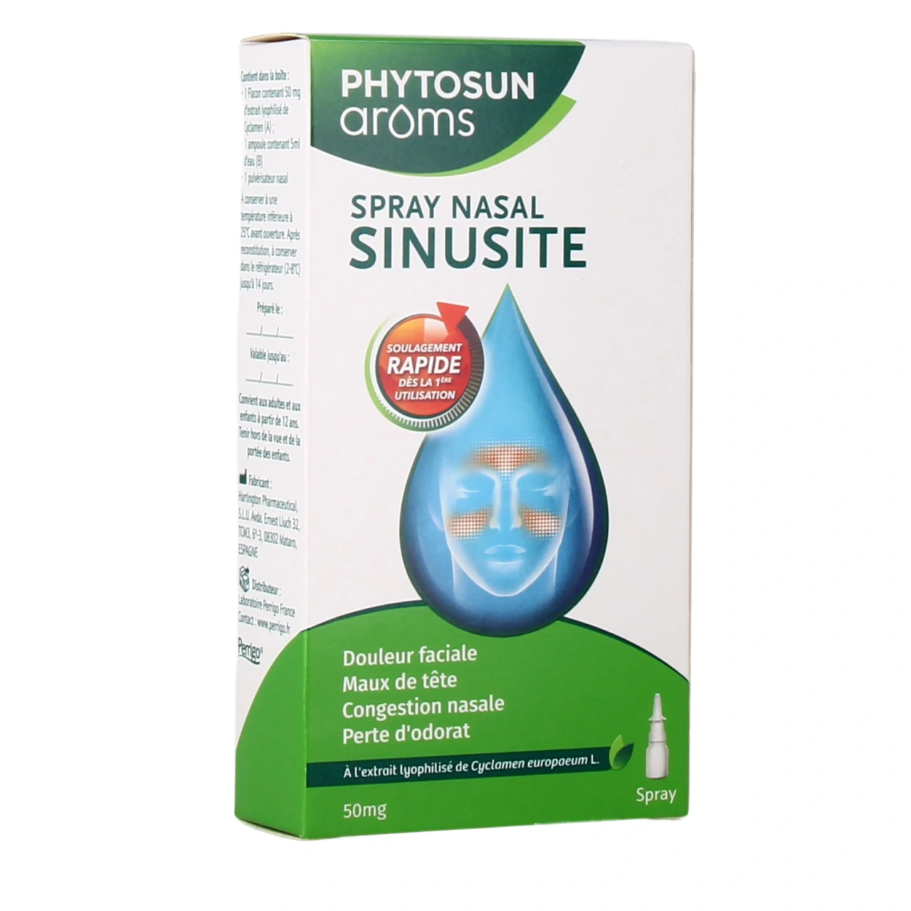 Phytosun Aroms Spray Nasal Sinusite - Phytosun Aroms