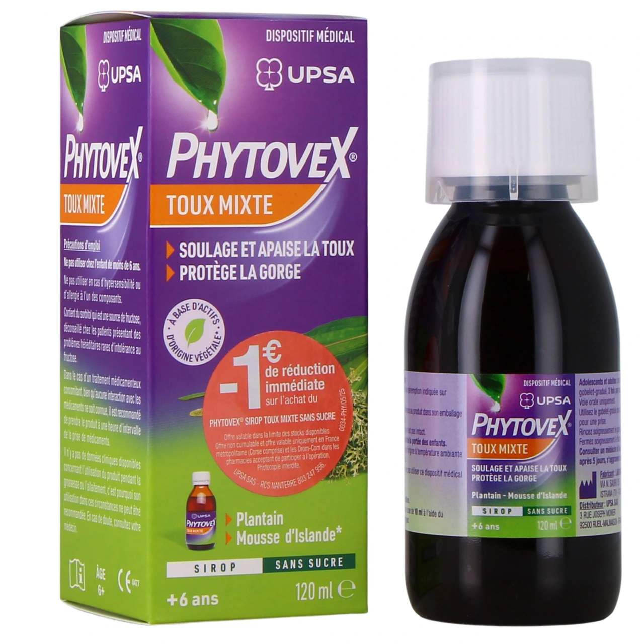 Phytovex Sirop Toux Mixte - Phytovex