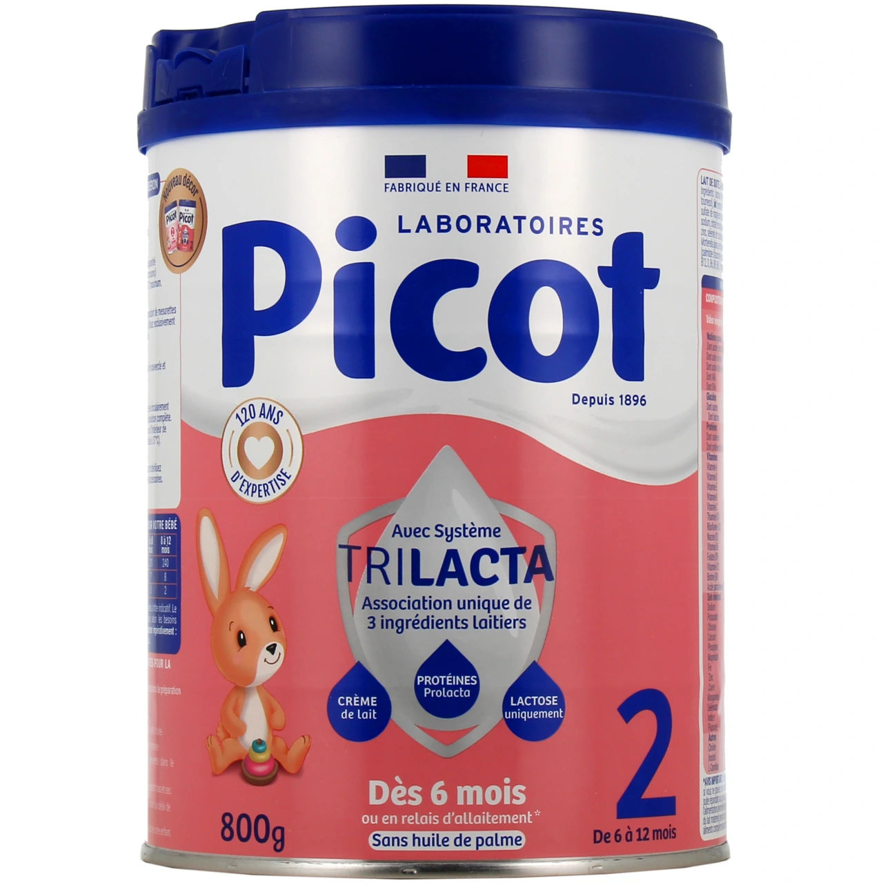 Picot Lait 2eme âge - Picot
