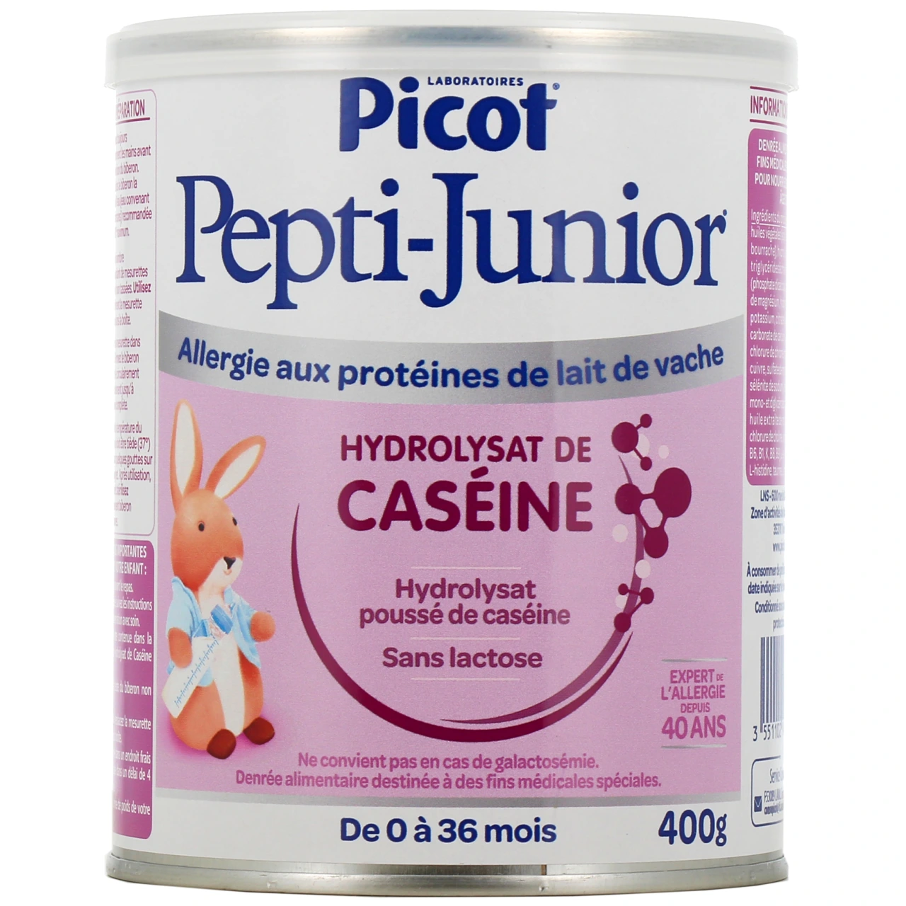 Picot Pepti-Junior Hydrolysat de Caséine 0-36 Mois - Picot