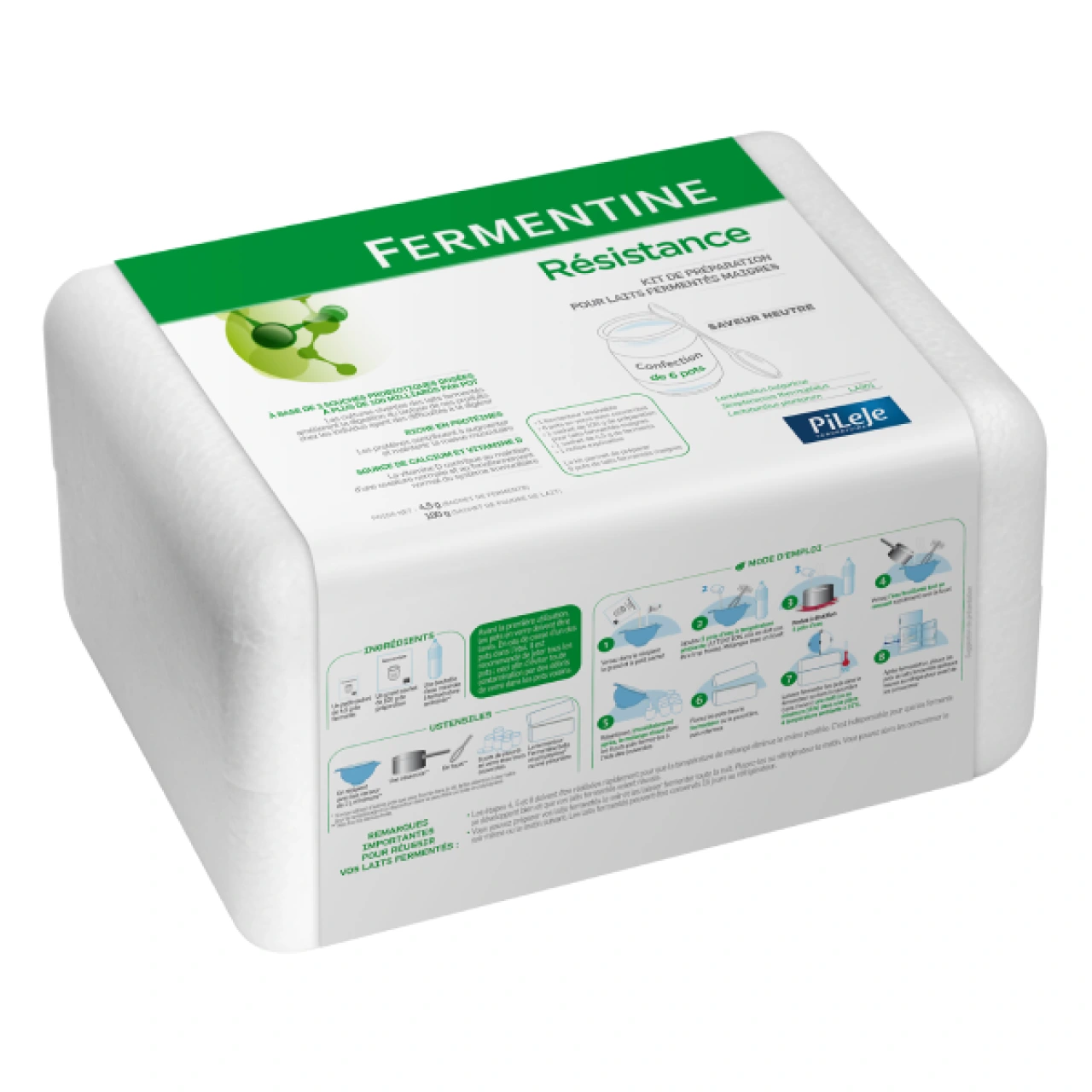Pileje Fermentine Résistance Le kit d'essai - PiLeJe