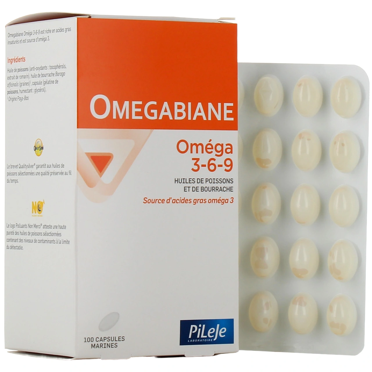 Pileje Omegabiane oméga 3-6-9 - PiLeJe