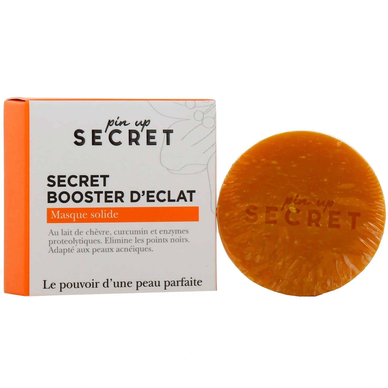Pin Up Secret Masque Solide Secret Booster d'Eclat - Pin Up Secret