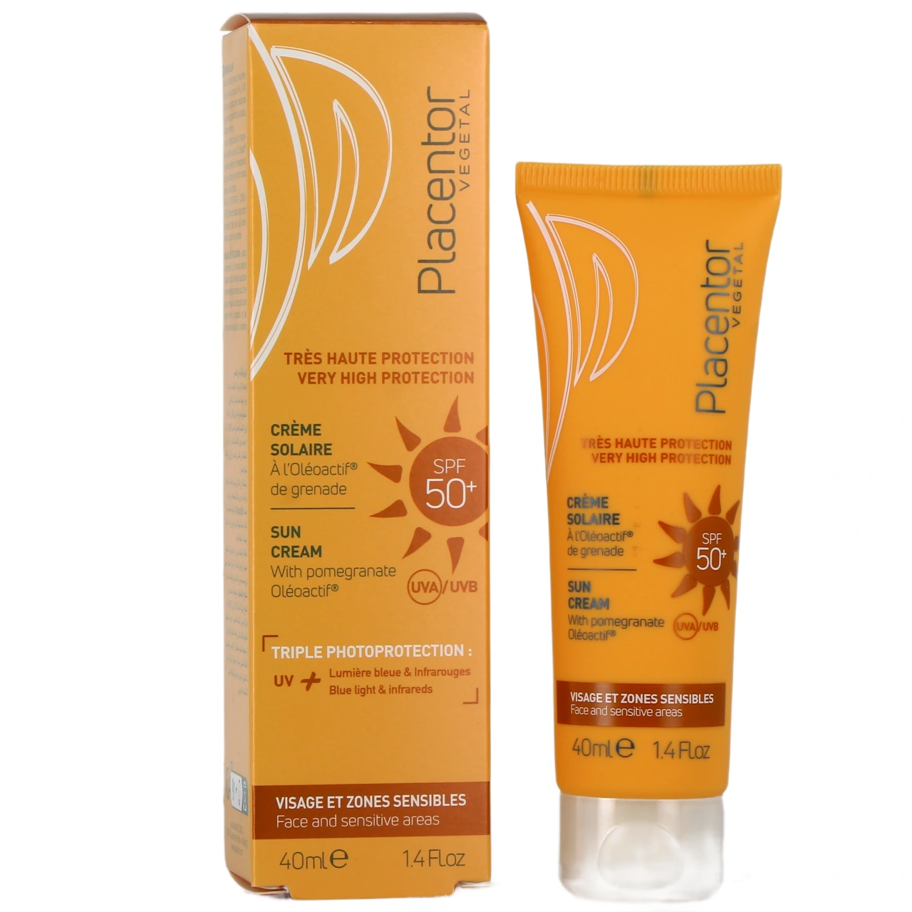 Placentor Crème Solaire SPF50+ - Placentor