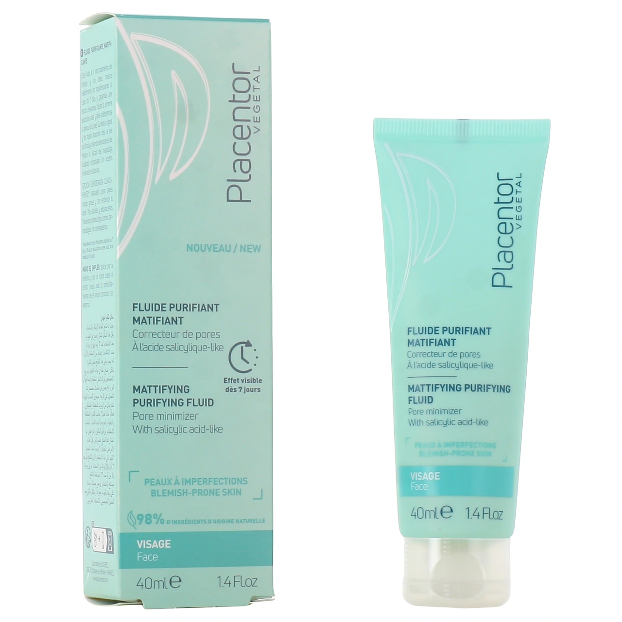 Placentor Fluide Purifiant Matifiant - Placentor