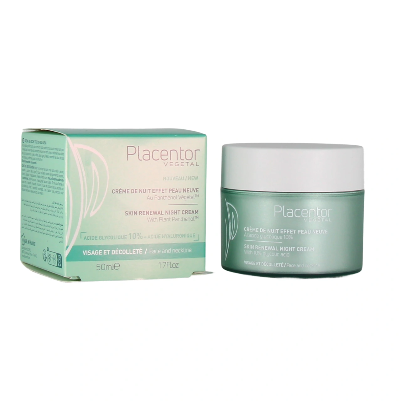 Placentor Végétal Crème de Nuit Effet Peau Neuve - Placentor