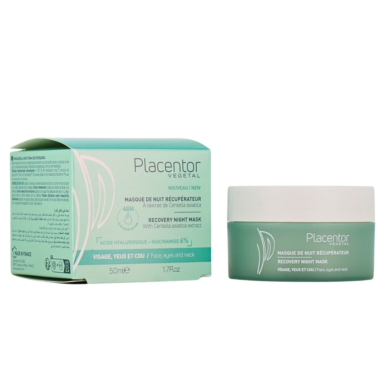 Placentor Végétal Masque de Nuit Récupérateur - Placentor