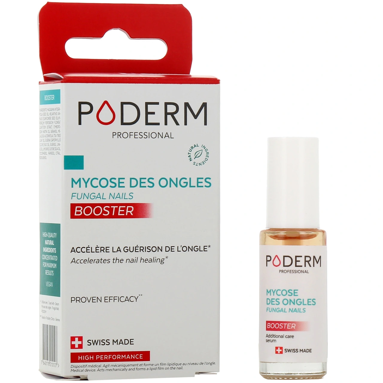 Poderm Huile-Sérum Booster Mycose difficile de l'ongle - Poderm