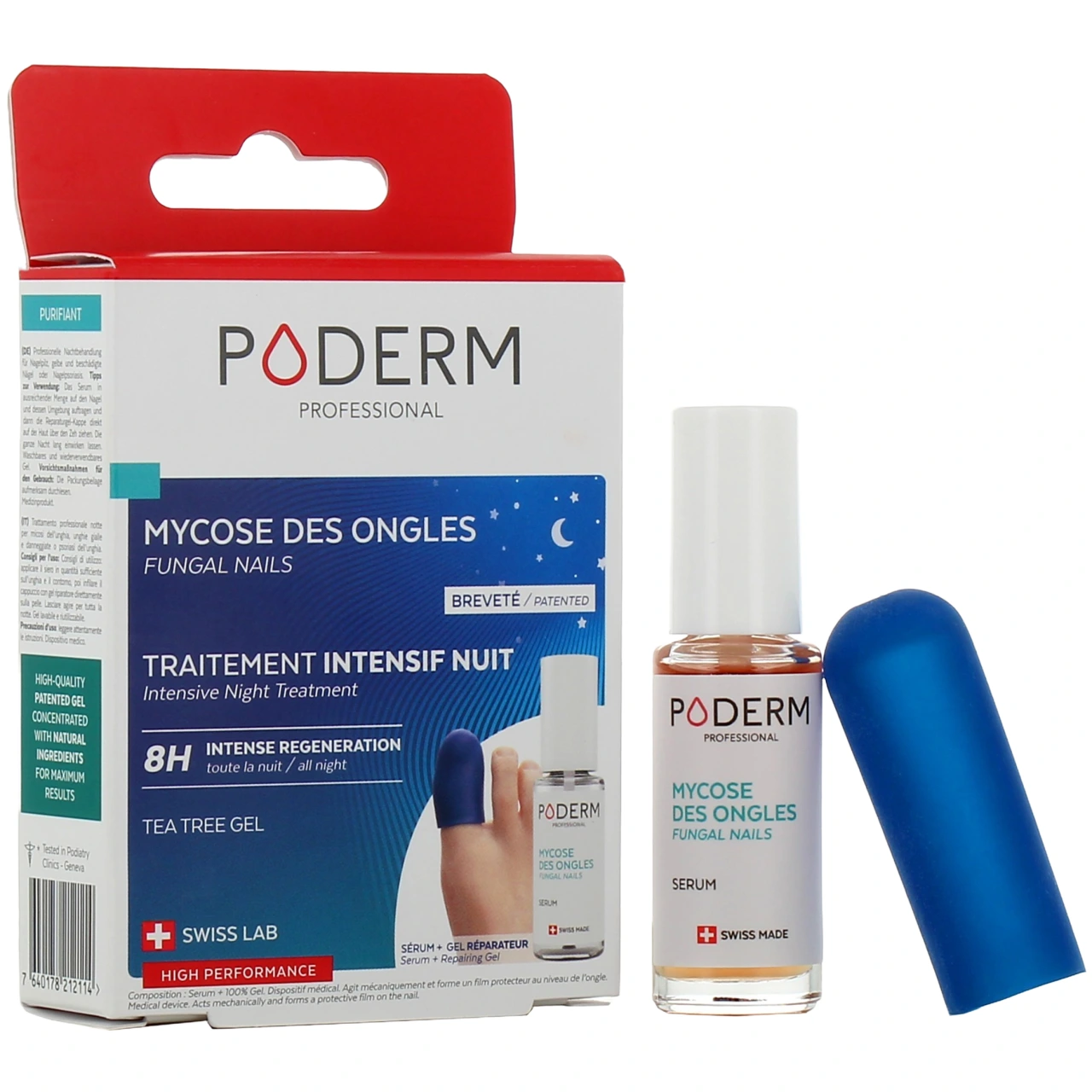 Poderm Mycose des Ongles Traitement Intensif Nuit - Poderm