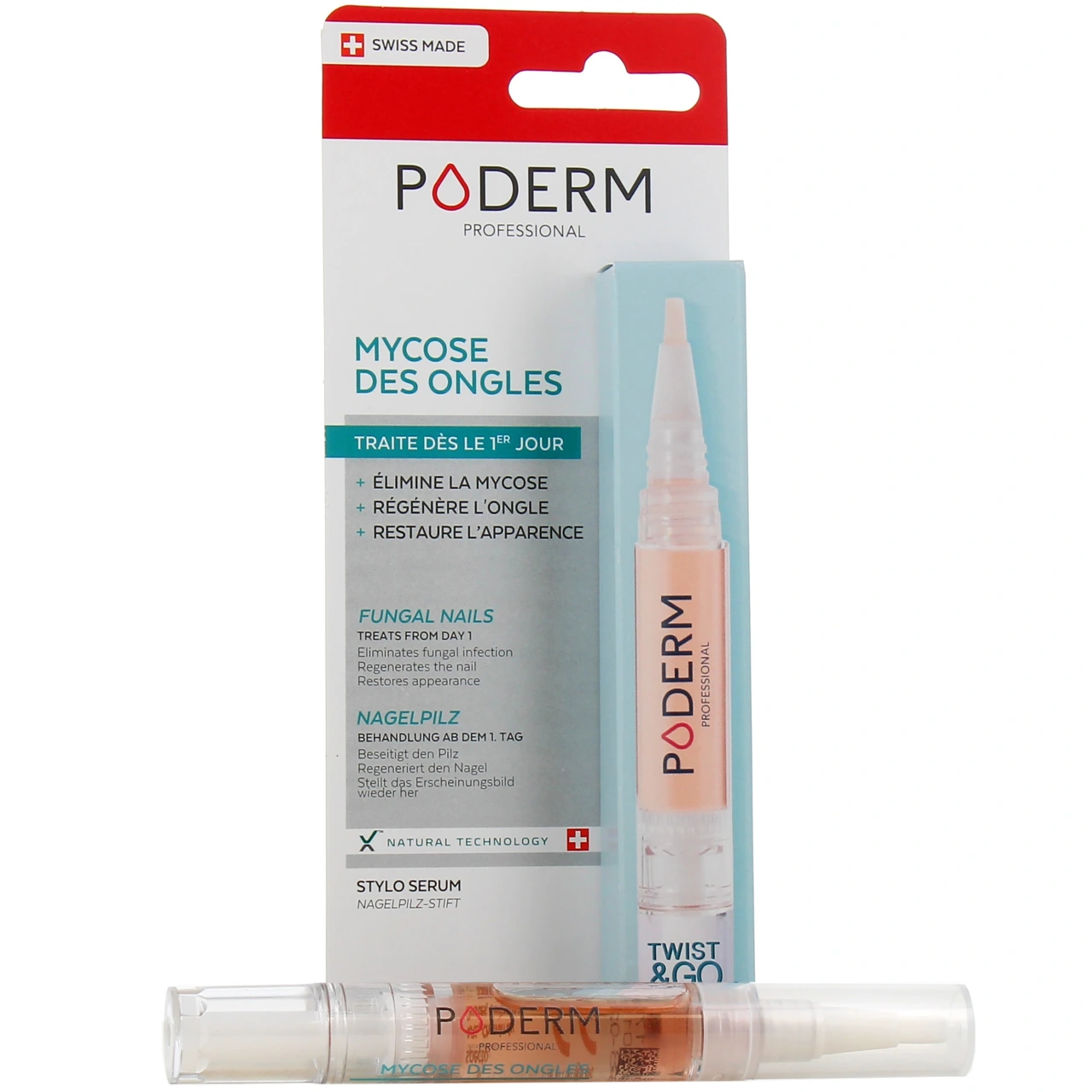 Poderm Stylo Sérum Mycose des Ongles - Poderm