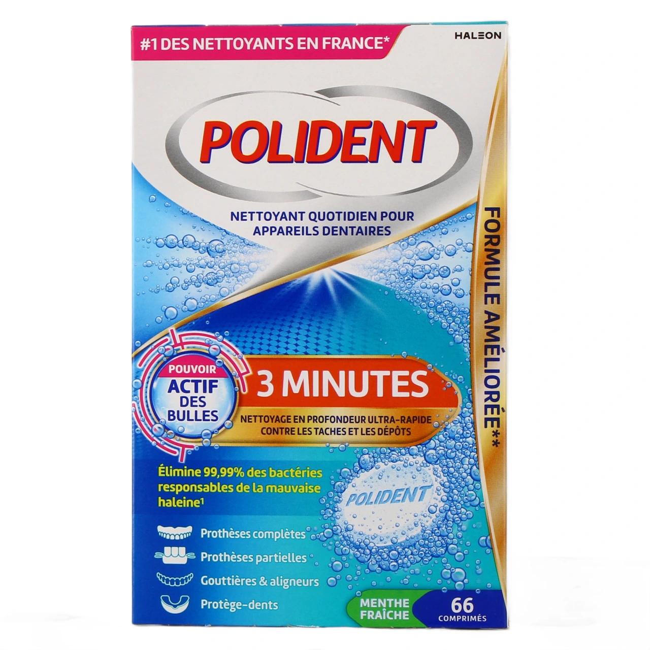 Polident 3 minutes Nettoyant - Vue 2