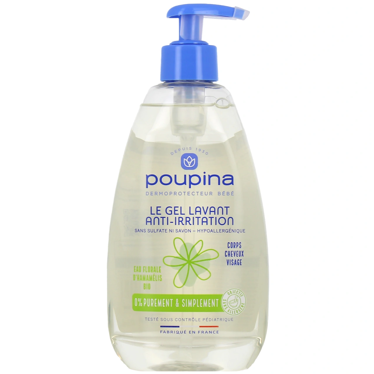 Poupina Gel Lavant Anti-irritation - Poupina