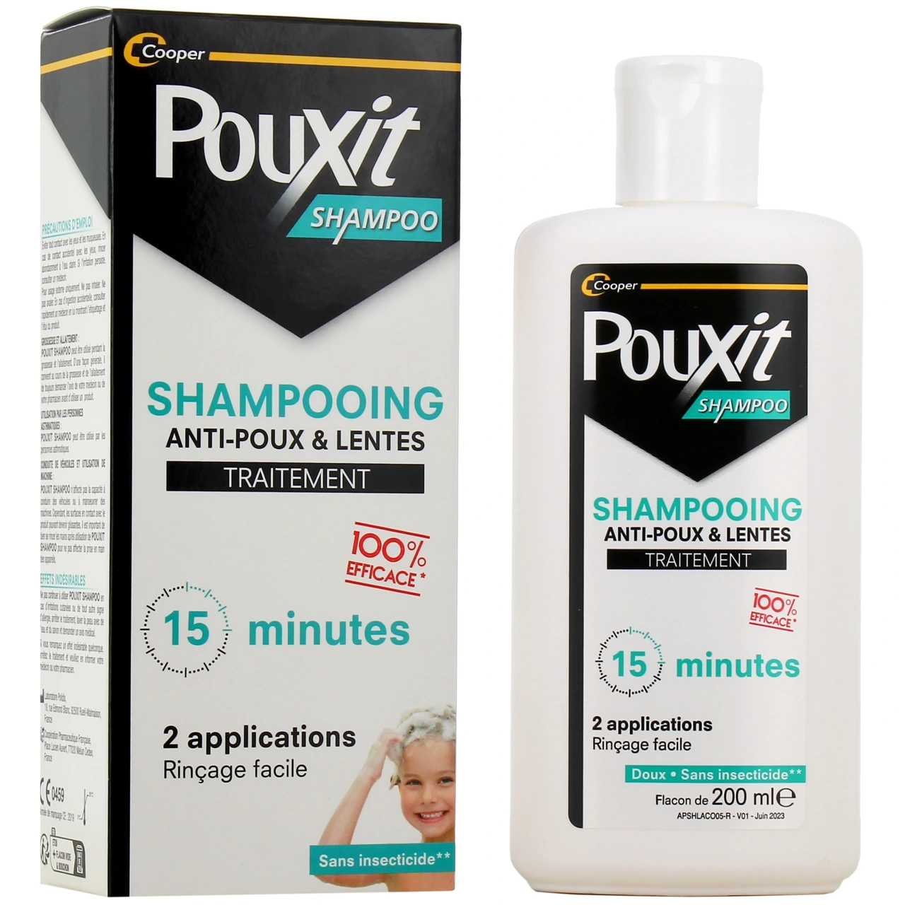 Pouxit Shampooing Anti-Poux et Lentes - Pouxit