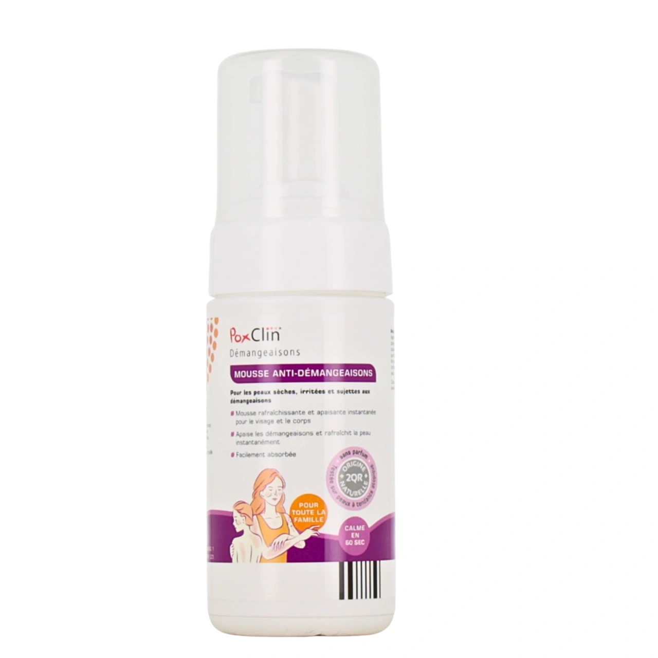 PoxClin Démangeaisons Mousse Apaisante - PediAct