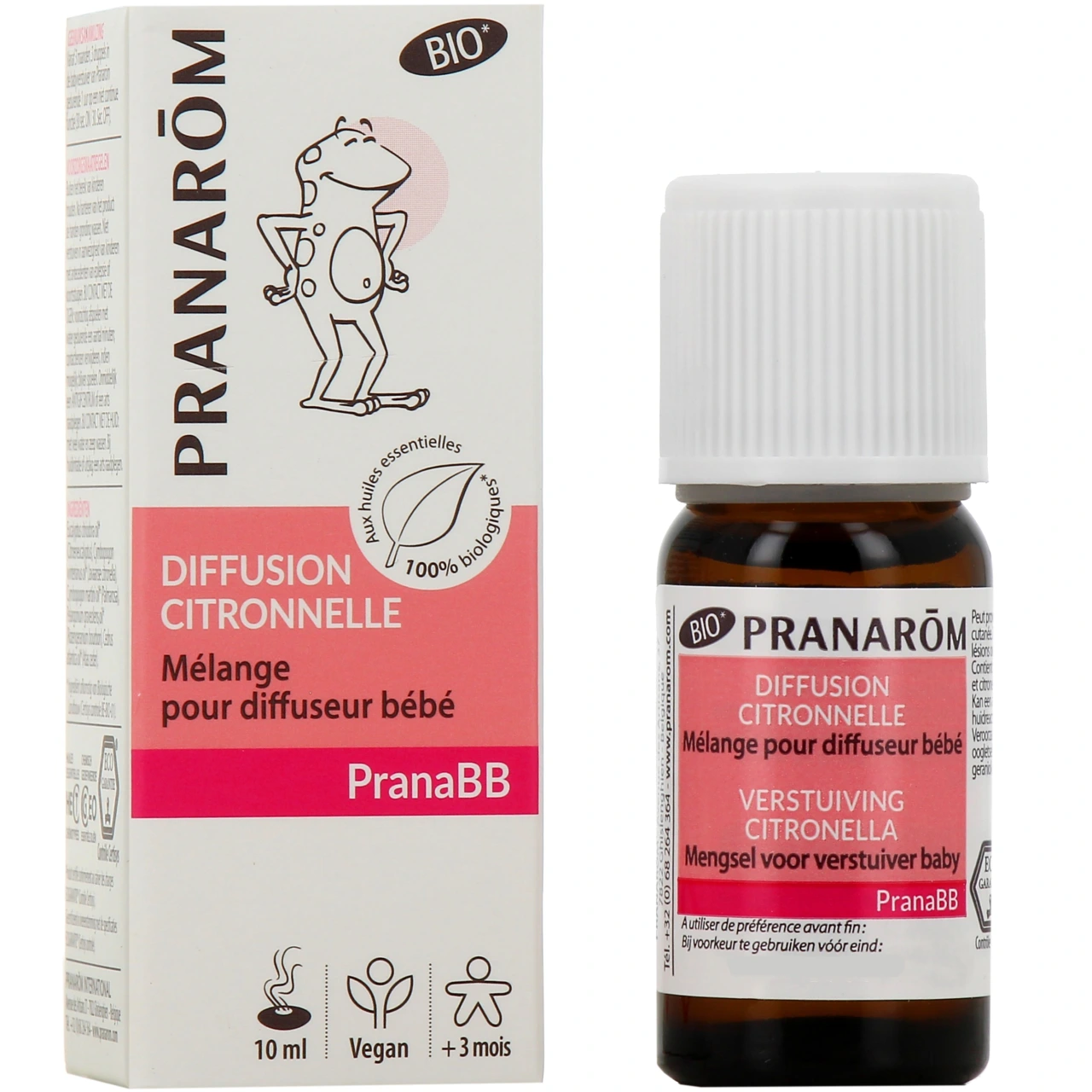 PranaBB Diffusion Citronnelle Anti Moustiques Bio - Pranarom