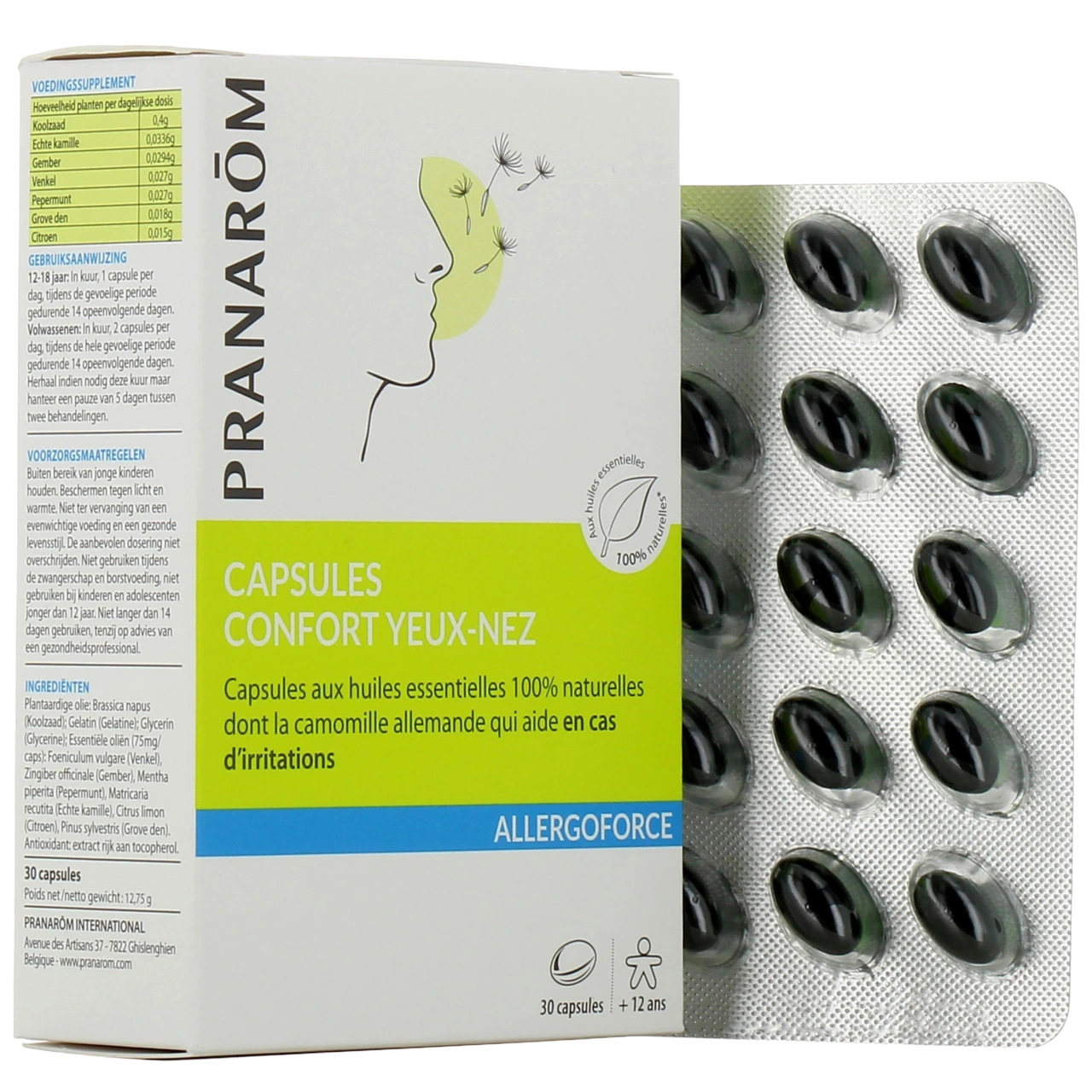 Pranarom Allergoforce Capsules Nez et Yeux - Pranarom