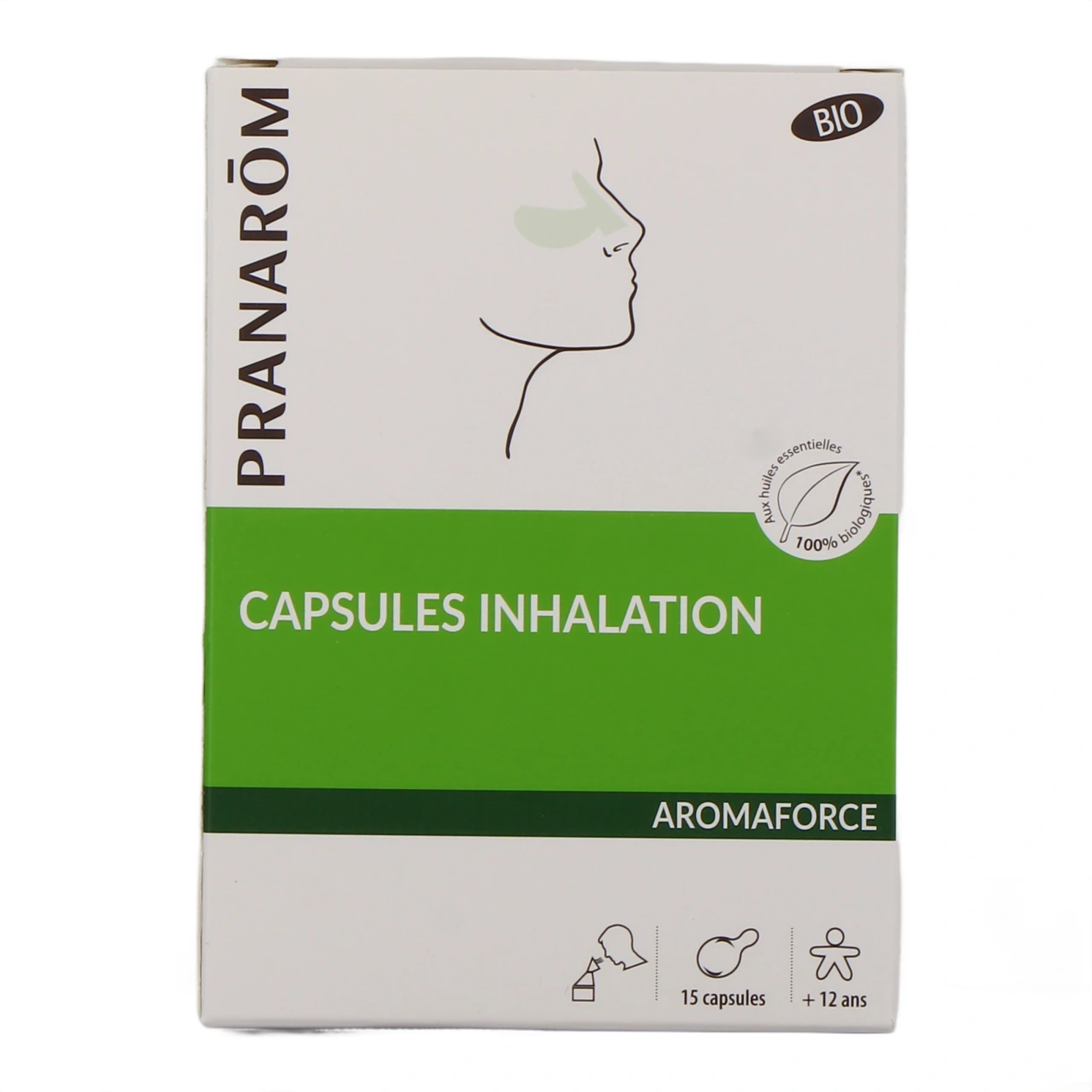 Pranarom Aromaforce Capsules Inhalation Bio - Vue 2